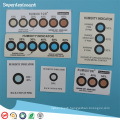 MSDS OEM free sample cobalt&cobalt free for PCB packing humidity indicator card